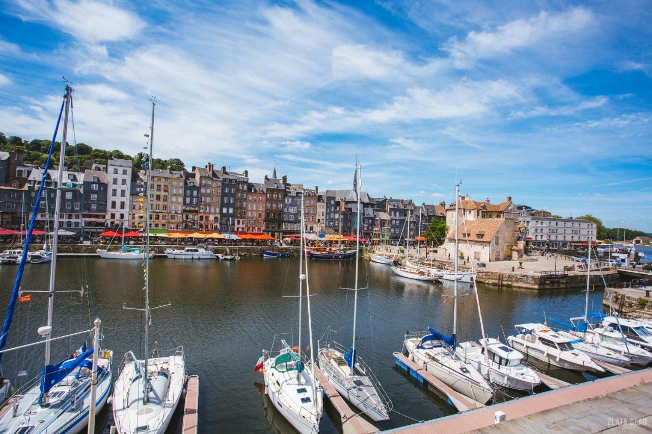 Appartement Vieux Bassin Honfleur Exterior foto