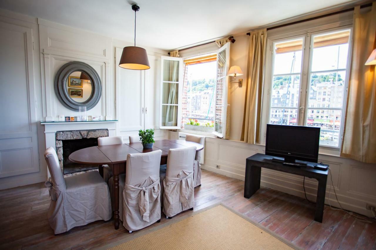 Appartement Vieux Bassin Honfleur Exterior foto