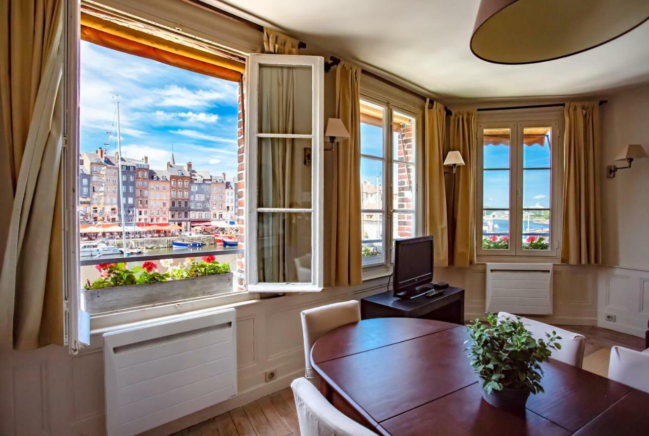 Appartement Vieux Bassin Honfleur Exterior foto